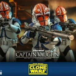 Maybang's Collectibles Hot Toys Star Wars The Clone Wars Captain Vaughn 1/6 Scale 12" Collectible Figure 29 Maybang's Collectibles Hot Toys Star Wars The Clone Wars Captain Vaughn 1/6 Scale 12