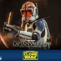 Maybang's Collectibles Hot Toys Star Wars The Clone Wars Captain Vaughn 1/6 Scale 12" Collectible Figure 31 Maybang's Collectibles Hot Toys Star Wars The Clone Wars Captain Vaughn 1/6 Scale 12