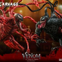 Maybang's Collectibles Hot Toys Marvel Comics Venom Let There Be Carnage Carnage (Deluxe Version) 1/6 Scale Collectible Figure 30 Maybang's Collectibles Hot Toys Marvel Comics Venom Let There Be Carnage Carnage (Deluxe Version) 1/6 Scale Collectible Figure