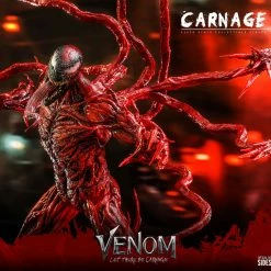 Maybang's Collectibles Hot Toys Marvel Comics Venom Let There Be Carnage Carnage (Deluxe Version) 1/6 Scale Collectible Figure 36 Maybang's Collectibles Hot Toys Marvel Comics Venom Let There Be Carnage Carnage (Deluxe Version) 1/6 Scale Collectible Figure