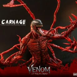 Maybang's Collectibles Hot Toys Marvel Comics Venom Let There Be Carnage Carnage (Deluxe Version) 1/6 Scale Collectible Figure 37 Maybang's Collectibles Hot Toys Marvel Comics Venom Let There Be Carnage Carnage (Deluxe Version) 1/6 Scale Collectible Figure