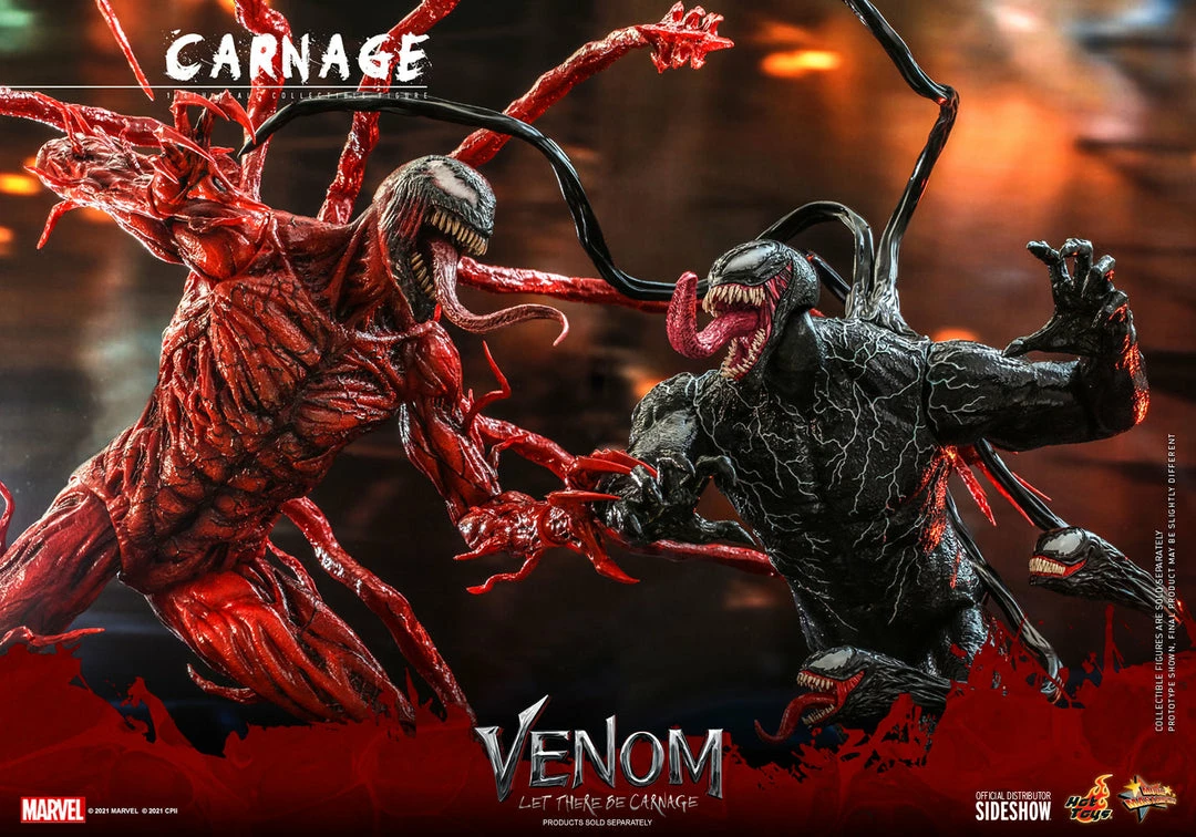 Maybang's Collectibles Hot Toys Marvel Comics Venom Let There Be Carnage Carnage 1/6 Scale Collectible Figure 7 Maybang's Collectibles Hot Toys Marvel Comics Venom Let There Be Carnage Carnage 1/6 Scale Collectible Figure