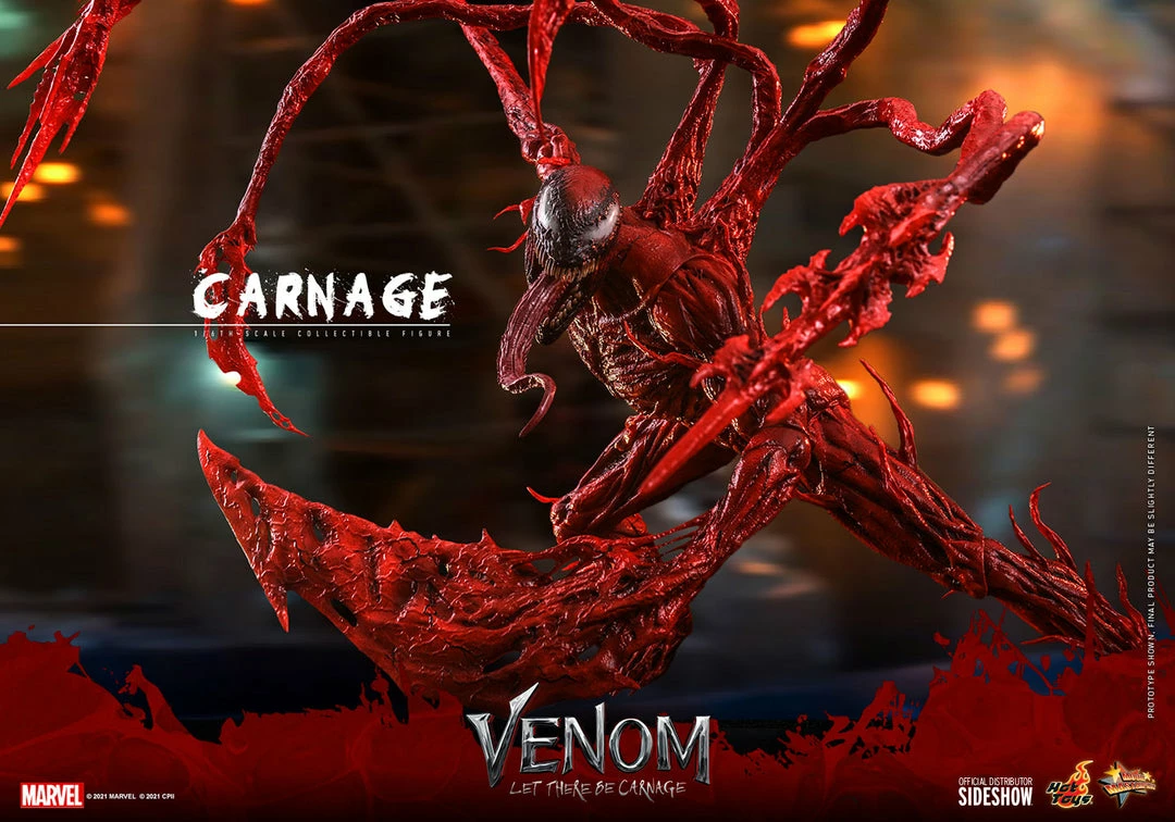 Maybang's Collectibles Hot Toys Marvel Comics Venom Let There Be Carnage Carnage 1/6 Scale Collectible Figure 13 Maybang's Collectibles Hot Toys Marvel Comics Venom Let There Be Carnage Carnage 1/6 Scale Collectible Figure