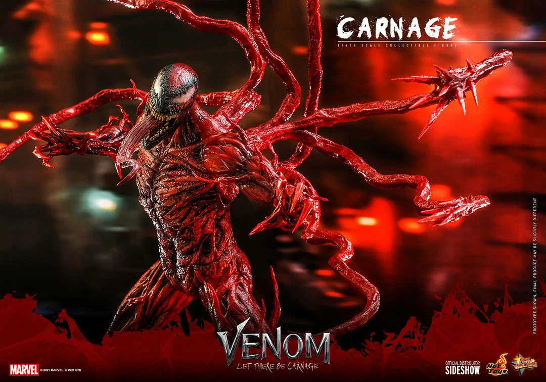 Maybang's Collectibles Hot Toys Marvel Comics Venom Let There Be Carnage Carnage 1/6 Scale Collectible Figure 14 Maybang's Collectibles Hot Toys Marvel Comics Venom Let There Be Carnage Carnage 1/6 Scale Collectible Figure