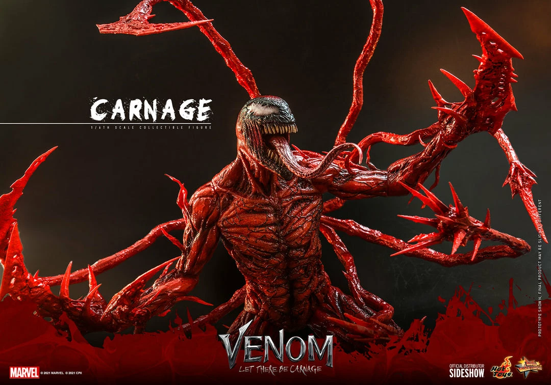 Maybang's Collectibles Hot Toys Marvel Comics Venom Let There Be Carnage Carnage 1/6 Scale Collectible Figure 15 Maybang's Collectibles Hot Toys Marvel Comics Venom Let There Be Carnage Carnage 1/6 Scale Collectible Figure