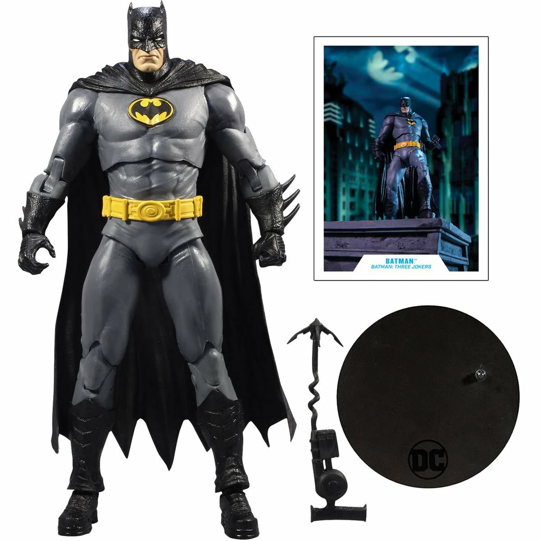Maybang's Collectibles McFarlane Toys DC Multiverse Batman Three Jokers Wave 1 Batman 7-Inch Scale Action Figure DC Collectibles 10 Maybang's Collectibles McFarlane Toys DC Multiverse Batman Three Jokers Wave 1 Batman 7-Inch Scale Action Figure DC Collectibles