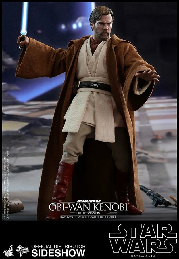 Vendor-unknown Hot Toys Star Wars Episode III Revenge Of The Sith Obi-Wan Kenobi (Deluxe Version) 1/6 Scale Figure 2 Vendor-unknown Hot Toys Star Wars Episode III Revenge Of The Sith Obi-Wan Kenobi (Deluxe Version) 1/6 Scale Figure