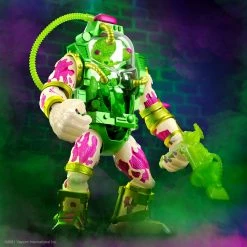 Maybang's Collectibles Super7 Teenage Mutant Ninja Turtles Ultimates Glow-in-the-Dark Mutagen Man 7-Inch Action Figure - Entertainment Earth Exclusive