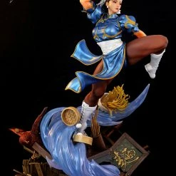 Maybang's Collectibles Kinetiquettes Street Fighter Chun Li - The Strongest Woman In The World Diorama Statue