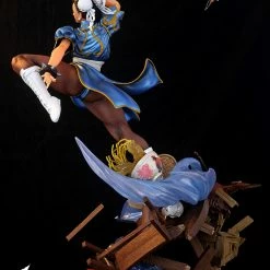 Maybang's Collectibles Kinetiquettes Street Fighter Chun Li - The Strongest Woman In The World Diorama Statue