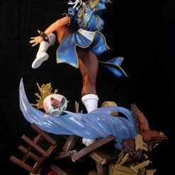 Maybang's Collectibles Kinetiquettes Street Fighter Chun Li - The Strongest Woman In The World Diorama Statue