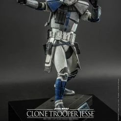 Maybang's Collectibles Hot Toys Star Wars The Clone Wars Clone Trooper Jesse 1/6 Scale 12" Collectible Figure