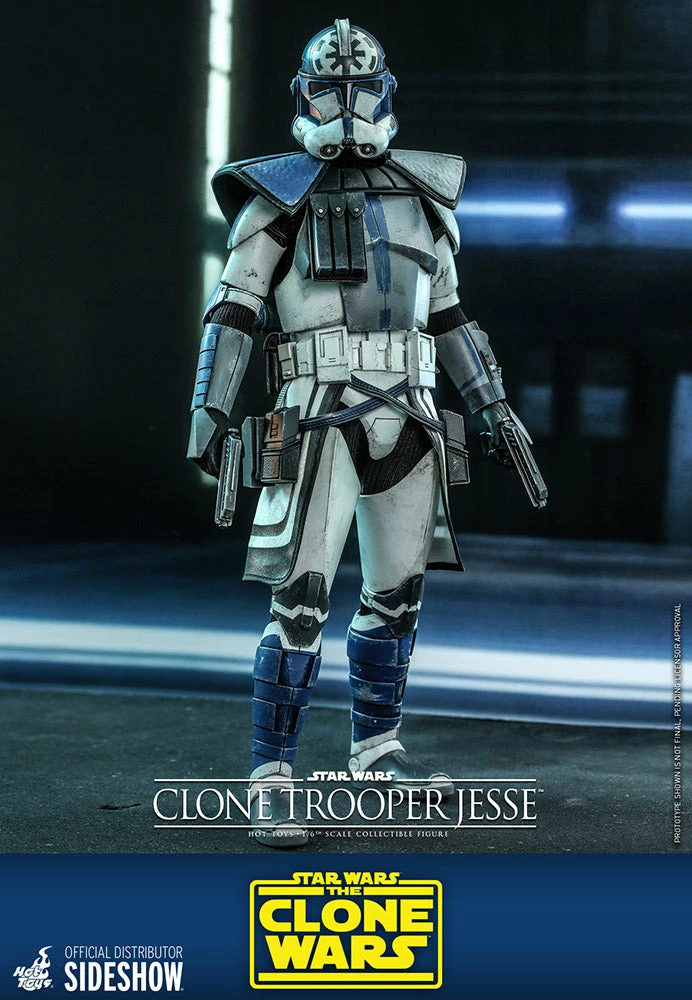 Maybang's Collectibles Hot Toys Star Wars The Clone Wars Clone Trooper Jesse 1/6 Scale 12" Collectible Figure 3 Maybang's Collectibles Hot Toys Star Wars The Clone Wars Clone Trooper Jesse 1/6 Scale 12" Collectible Figure