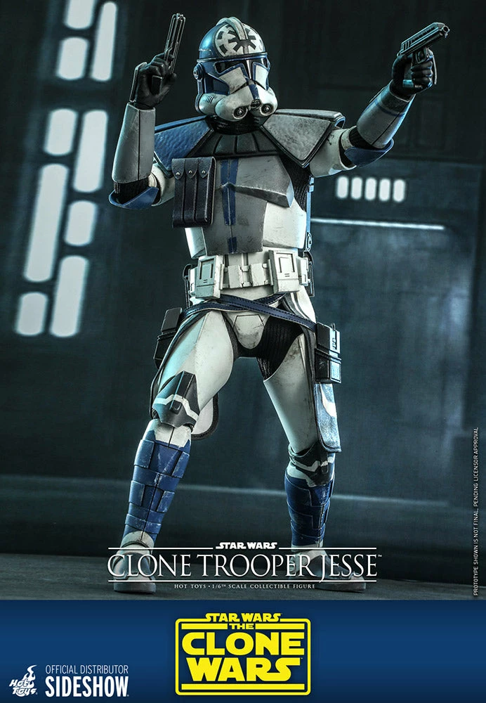 Maybang's Collectibles Hot Toys Star Wars The Clone Wars Clone Trooper Jesse 1/6 Scale 12" Collectible Figure 5 Maybang's Collectibles Hot Toys Star Wars The Clone Wars Clone Trooper Jesse 1/6 Scale 12" Collectible Figure