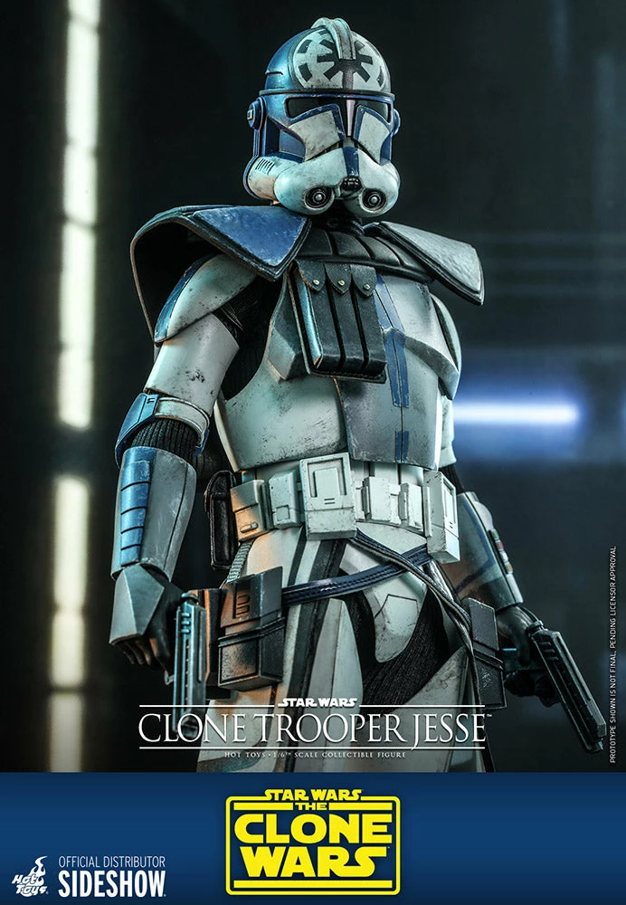 Maybang's Collectibles Hot Toys Star Wars The Clone Wars Clone Trooper Jesse 1/6 Scale 12" Collectible Figure 9 Maybang's Collectibles Hot Toys Star Wars The Clone Wars Clone Trooper Jesse 1/6 Scale 12" Collectible Figure
