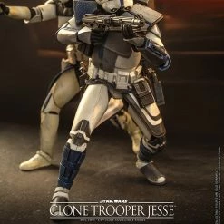 Maybang's Collectibles Hot Toys Star Wars The Clone Wars Clone Trooper Jesse 1/6 Scale 12" Collectible Figure 30 Maybang's Collectibles Hot Toys Star Wars The Clone Wars Clone Trooper Jesse 1/6 Scale 12
