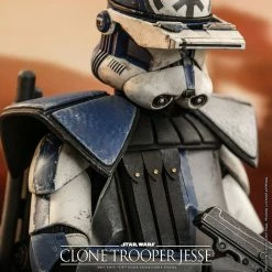 Maybang's Collectibles Hot Toys Star Wars The Clone Wars Clone Trooper Jesse 1/6 Scale 12" Collectible Figure 32 Maybang's Collectibles Hot Toys Star Wars The Clone Wars Clone Trooper Jesse 1/6 Scale 12