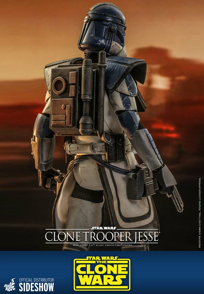 Maybang's Collectibles Hot Toys Star Wars The Clone Wars Clone Trooper Jesse 1/6 Scale 12" Collectible Figure 13 Maybang's Collectibles Hot Toys Star Wars The Clone Wars Clone Trooper Jesse 1/6 Scale 12" Collectible Figure