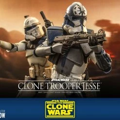 Maybang's Collectibles Hot Toys Star Wars The Clone Wars Clone Trooper Jesse 1/6 Scale 12" Collectible Figure 34 Maybang's Collectibles Hot Toys Star Wars The Clone Wars Clone Trooper Jesse 1/6 Scale 12