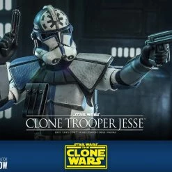 Maybang's Collectibles Hot Toys Star Wars The Clone Wars Clone Trooper Jesse 1/6 Scale 12" Collectible Figure 39 Maybang's Collectibles Hot Toys Star Wars The Clone Wars Clone Trooper Jesse 1/6 Scale 12
