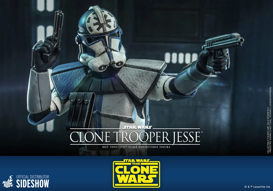 Maybang's Collectibles Hot Toys Star Wars The Clone Wars Clone Trooper Jesse 1/6 Scale 12" Collectible Figure 19 Maybang's Collectibles Hot Toys Star Wars The Clone Wars Clone Trooper Jesse 1/6 Scale 12" Collectible Figure