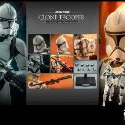 Maybang's Collectibles Hot Toys Star Wars Episode II Attack Of The Clones Clone Trooper 1/6 Scale 12