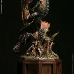 Maybang's Collectibles Damtoys Museum Collection Series MUS008B Coelophysis - Red Statue