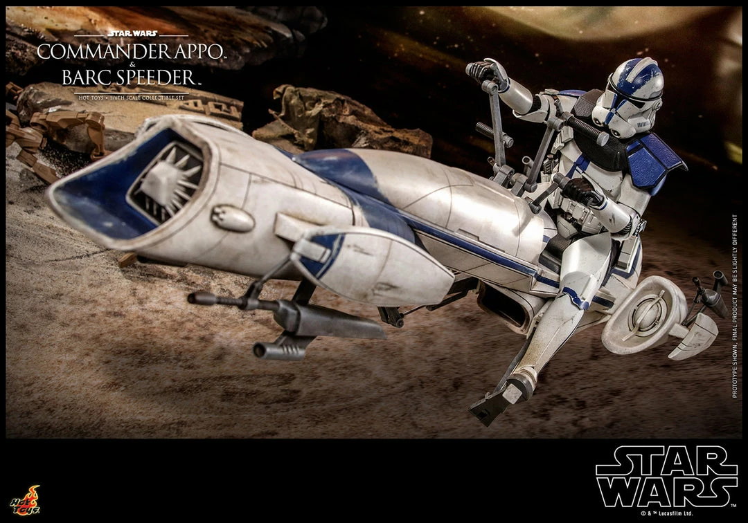 Maybang's Collectibles Hot Toys Star Wars: The Clone Wars Clone Commander Appo And BARC Speeder 9 Maybang's Collectibles Hot Toys Star Wars: The Clone Wars Clone Commander Appo And BARC Speeder