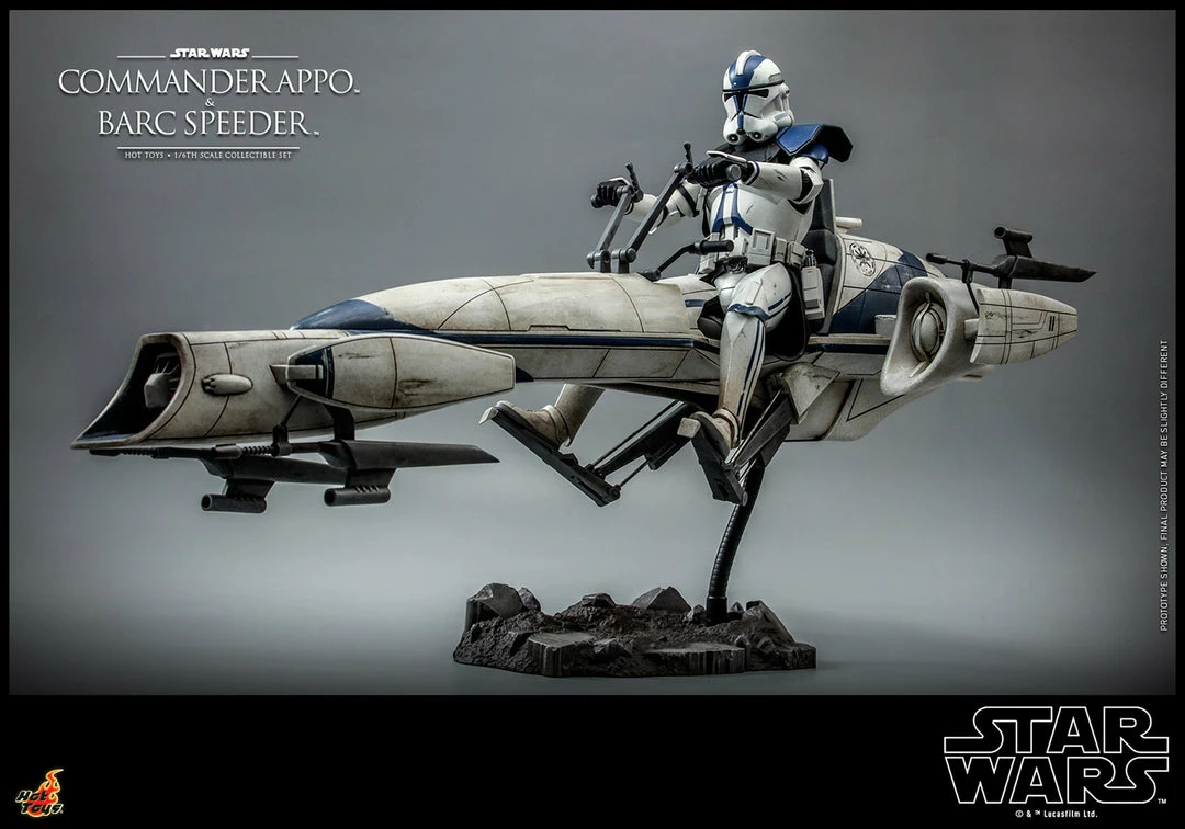 Maybang's Collectibles Hot Toys Star Wars: The Clone Wars Clone Commander Appo And BARC Speeder 10 Maybang's Collectibles Hot Toys Star Wars: The Clone Wars Clone Commander Appo And BARC Speeder