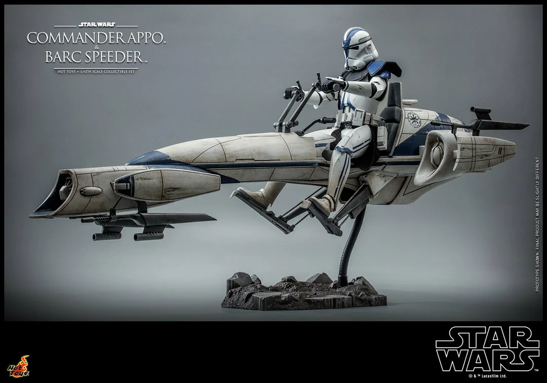 Maybang's Collectibles Hot Toys Star Wars: The Clone Wars Clone Commander Appo And BARC Speeder 11 Maybang's Collectibles Hot Toys Star Wars: The Clone Wars Clone Commander Appo And BARC Speeder