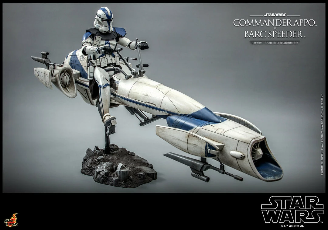 Maybang's Collectibles Hot Toys Star Wars: The Clone Wars Clone Commander Appo And BARC Speeder 12 Maybang's Collectibles Hot Toys Star Wars: The Clone Wars Clone Commander Appo And BARC Speeder