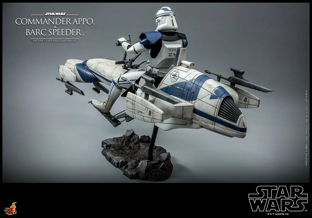 Maybang's Collectibles Hot Toys Star Wars: The Clone Wars Clone Commander Appo And BARC Speeder 13 Maybang's Collectibles Hot Toys Star Wars: The Clone Wars Clone Commander Appo And BARC Speeder