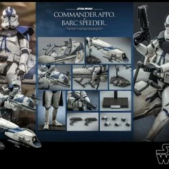 Maybang's Collectibles Hot Toys Star Wars: The Clone Wars Clone Commander Appo And BARC Speeder 27 Maybang's Collectibles Hot Toys Star Wars: The Clone Wars Clone Commander Appo And BARC Speeder