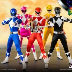 Maybang's Collectibles Threezero Mighty Morphin Power Rangers Core Rangers + Green Ranger Six Pack 1/6 Scalre 12" Collectible Figure Set 8 Maybang's Collectibles Threezero Mighty Morphin Power Rangers Core Rangers + Green Ranger Six Pack 1/6 Scalre 12