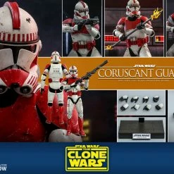 Maybang's Collectibles Hot Toys Star Wars The Clone Wars Coruscant Guard Clone Trooper 1/6 Scale 12