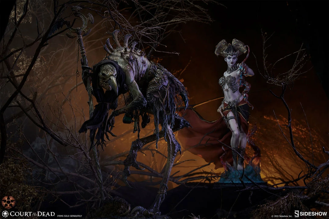 Maybang's Collectibles Sideshow Court Of The Dead Collectibles Poxxil The Scourge Premium Format Figure Statue 45 Maybang's Collectibles Sideshow Court Of The Dead Collectibles Poxxil The Scourge Premium Format Figure Statue