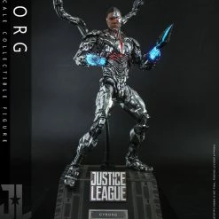Maybang's Collectibles Hot Toys DC Comics Zack Snyder’s Justice League Cyborg 1/6 Scale 12" Collectible Figure