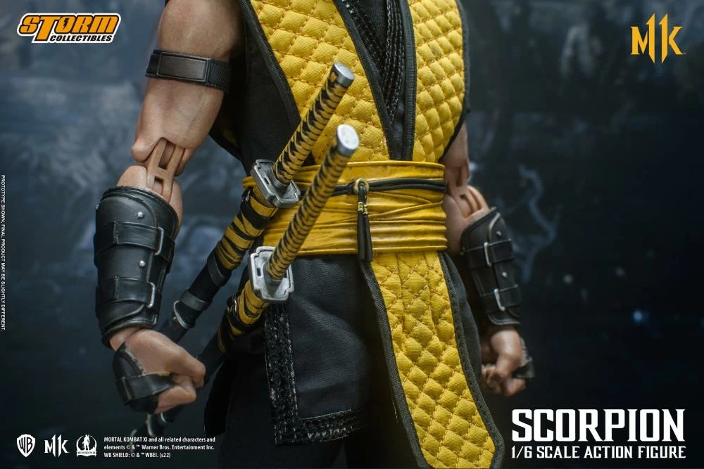 Maybang's Collectibles Others Storm Collectibles Mortal Kombat XI Scorpion 1/6 Scale 12" Collectible Figure 17 Maybang's Collectibles Others Storm Collectibles Mortal Kombat XI Scorpion 1/6 Scale 12" Collectible Figure