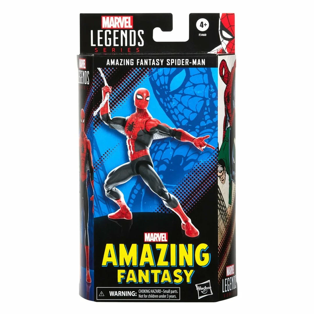 Maybang's Collectibles Hasbro Marvel Legends Series 60th Anniversary Amazing Fantasy Spider-Man 6-Inch Action Figure 11 Maybang's Collectibles Hasbro Marvel Legends Series 60th Anniversary Amazing Fantasy Spider-Man 6-Inch Action Figure