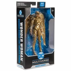 Maybang's Collectibles McFarlane DC Multiverse Wonder Woman 1984 Wonder Woman (Gold Armor) Action Figure McFarlane Toys