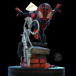 Maybang's Collectibles QMx Marvel Q-Fig Elite Spider-Man Miles Morales Diorama Figure Quantum Mechanix (QMx)