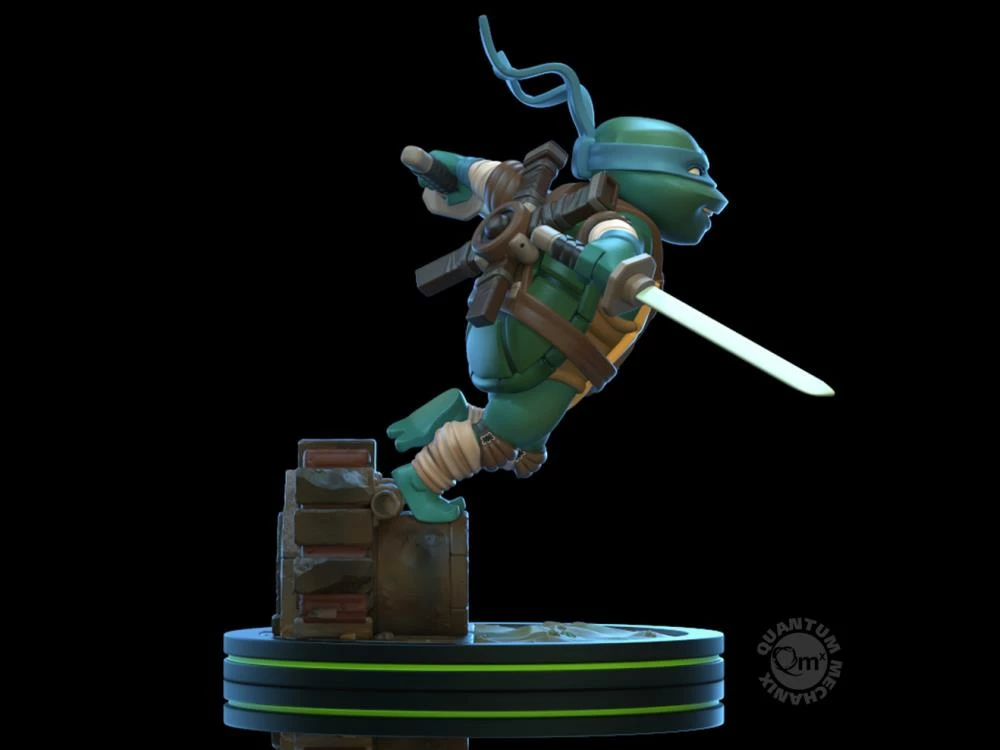 Maybang's Collectibles Quantum Mechanix (QMx) QMx TMNT Teenage Mutant Ninja Turtles Q-Fig Leonardo Figure 5 Maybang's Collectibles Quantum Mechanix (QMx) QMx TMNT Teenage Mutant Ninja Turtles Q-Fig Leonardo Figure