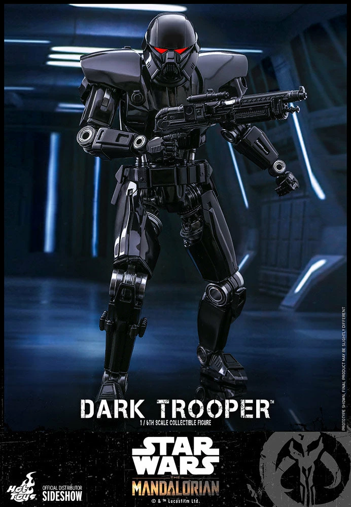 Maybang's Collectibles Hot Toys Star Wars The Mandalorian - Television Masterpiece Series Dark Trooper 1/6 Scale 12" Collectible Figure 2 Maybang's Collectibles Hot Toys Star Wars The Mandalorian - Television Masterpiece Series Dark Trooper 1/6 Scale 12" Collectible Figure