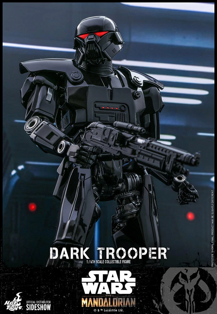 Maybang's Collectibles Hot Toys Star Wars The Mandalorian - Television Masterpiece Series Dark Trooper 1/6 Scale 12" Collectible Figure 5 Maybang's Collectibles Hot Toys Star Wars The Mandalorian - Television Masterpiece Series Dark Trooper 1/6 Scale 12" Collectible Figure