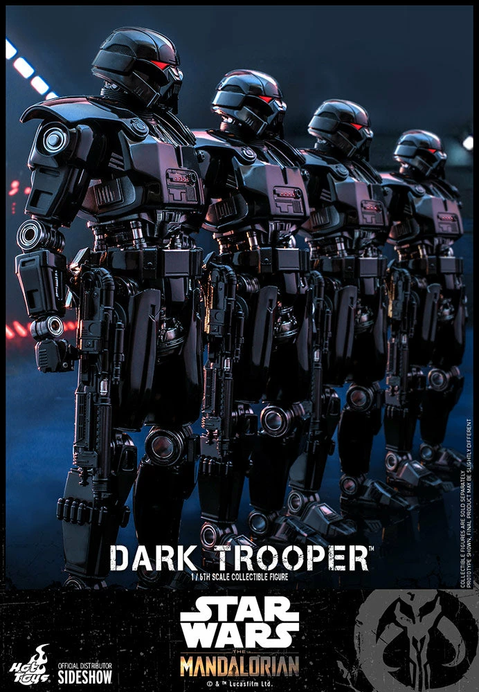 Maybang's Collectibles Hot Toys Star Wars The Mandalorian - Television Masterpiece Series Dark Trooper 1/6 Scale 12" Collectible Figure 6 Maybang's Collectibles Hot Toys Star Wars The Mandalorian - Television Masterpiece Series Dark Trooper 1/6 Scale 12" Collectible Figure