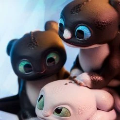 Maybang's Collectibles Sideshow How To Train Your Dragon Dart, Pouncer, And Ruffrunner Statue Sideshow Collectibles