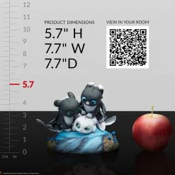 Maybang's Collectibles Sideshow How To Train Your Dragon Dart, Pouncer, And Ruffrunner Statue Sideshow Collectibles