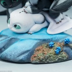 Maybang's Collectibles Sideshow How To Train Your Dragon Dart, Pouncer, And Ruffrunner Statue Sideshow Collectibles