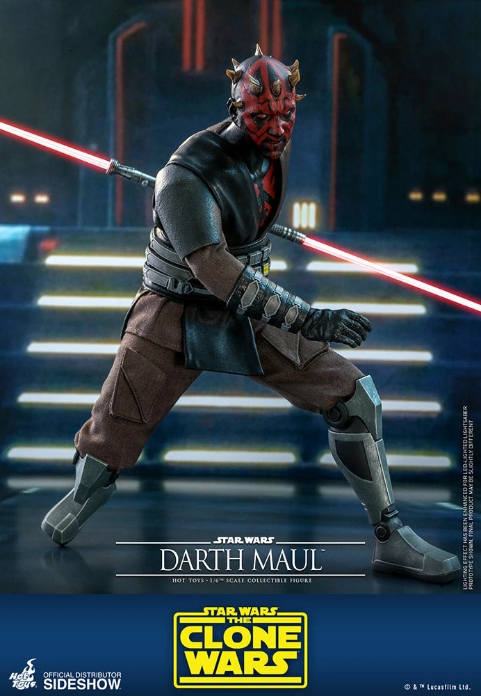 Maybang's Collectibles Hot Toys Star Wars The Clone Wars Darth Maul 1/6 Scale 12" Collectible Figure 2 Maybang's Collectibles Hot Toys Star Wars The Clone Wars Darth Maul 1/6 Scale 12" Collectible Figure