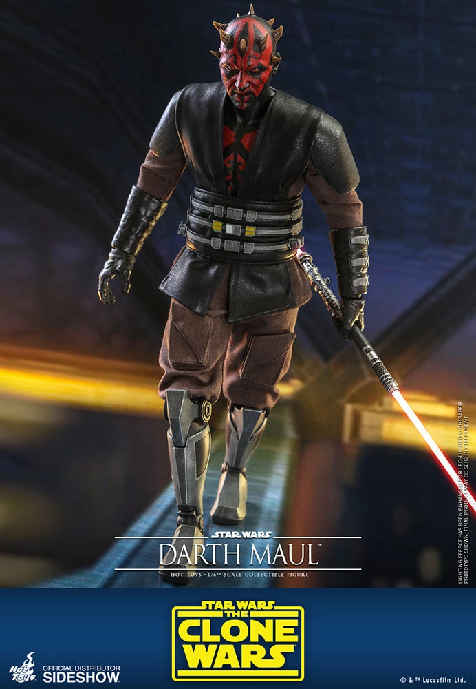 Maybang's Collectibles Hot Toys Star Wars The Clone Wars Darth Maul 1/6 Scale 12" Collectible Figure 3 Maybang's Collectibles Hot Toys Star Wars The Clone Wars Darth Maul 1/6 Scale 12" Collectible Figure